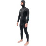 Гидрокостюм DAKINE MENS MISSION CHEST ZIP HOODED 6/5/4mm BLACK, XXL DK21M654HMZ (0604565451613)