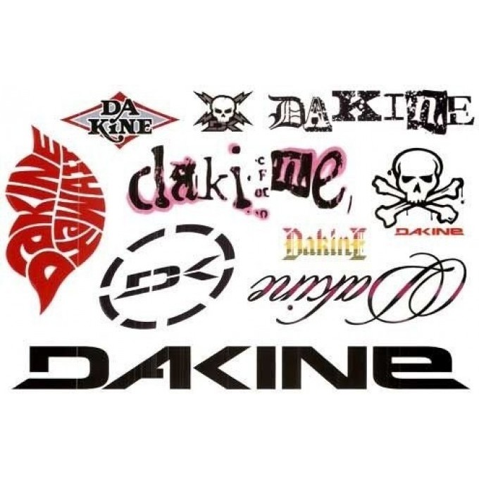 Наклейка DAKINE WOLF STICKER (25 шт) ASSORTED 10002713 (0610934318937)