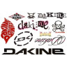 Наклейка DAKINE WOLF STICKER (25 шт) ASSORTED 10002713 (0610934318937)