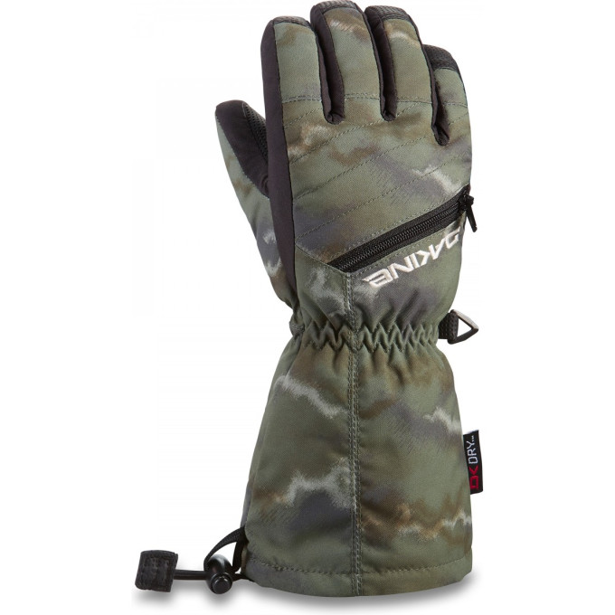Перчатки детские DAKINE TRACKER GLOVE OLIVE ASHCROFT CAMO Размер K/XL 10003189 (0610934367720)